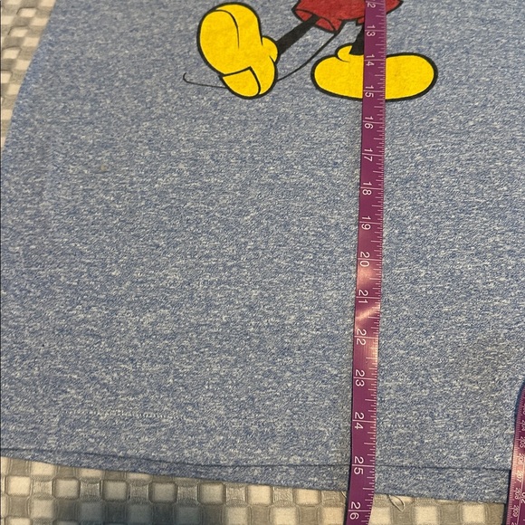 Vintage Disney Blue Mickey Mouse Tee - Picture 8 of 8